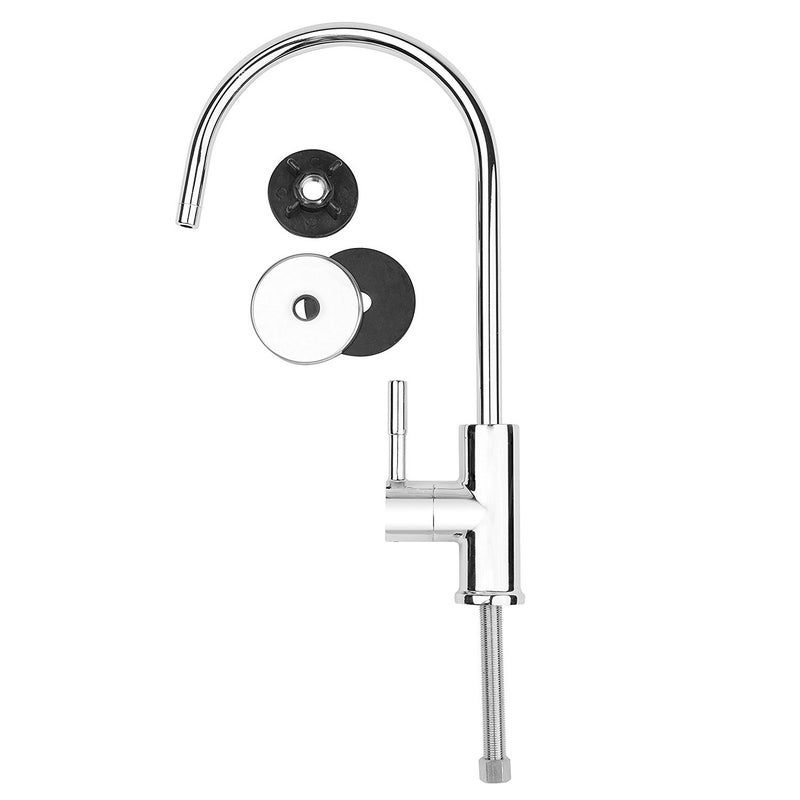 Aquaboon Chrome Drinking Water Faucet for Kitchen Sink Non Air Gap Reverse Osmosis Faucet Stainless Steel Sink Water Dispenser - Image 5